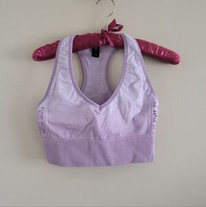 4/$15 SALE Velocity | Lavender Racerback Sports Bra Large
